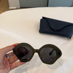 Loewe Dark Green Sunglasses